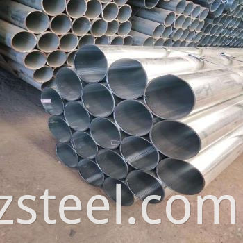 ASTM A252 Welded Galvanized tubing